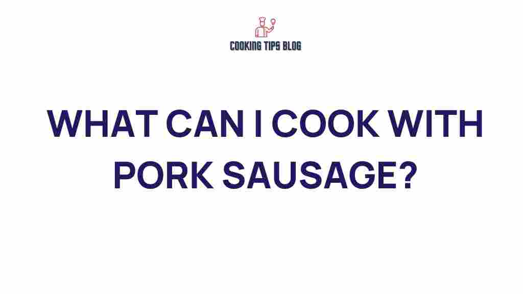 pork-sausage-recipes