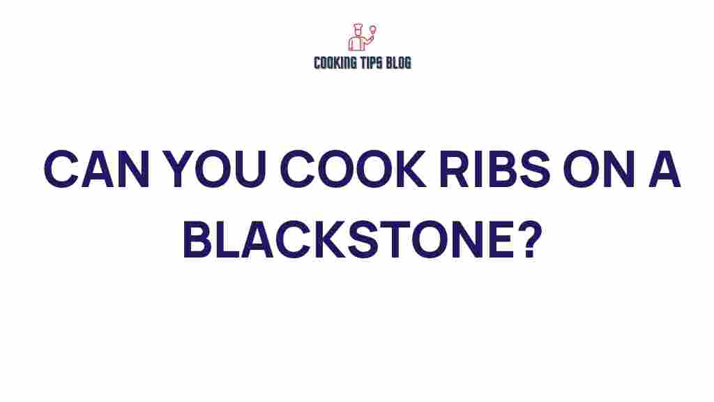 cooking-ribs-on-blackstone