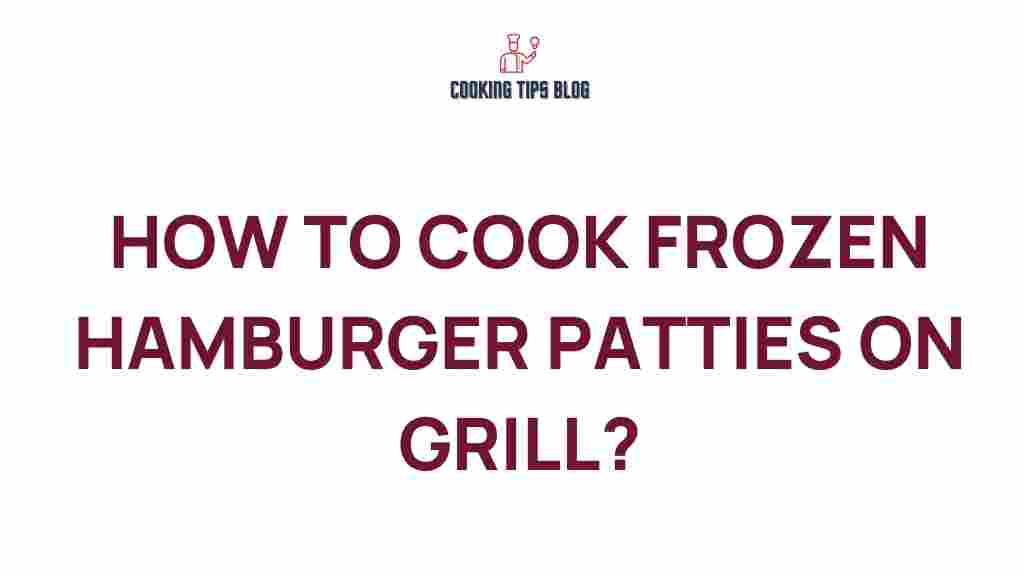 frozen-hamburger-patties-on-grill