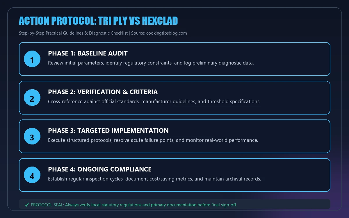 Step-by-step implementation protocol for tri ply vs hexclad